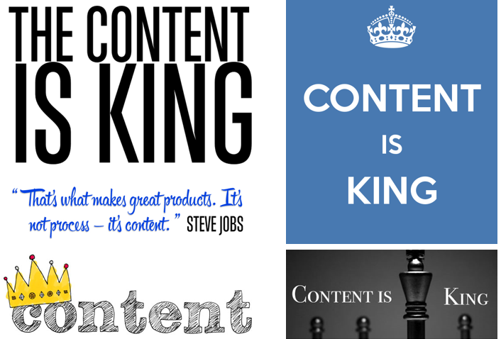 content is the king